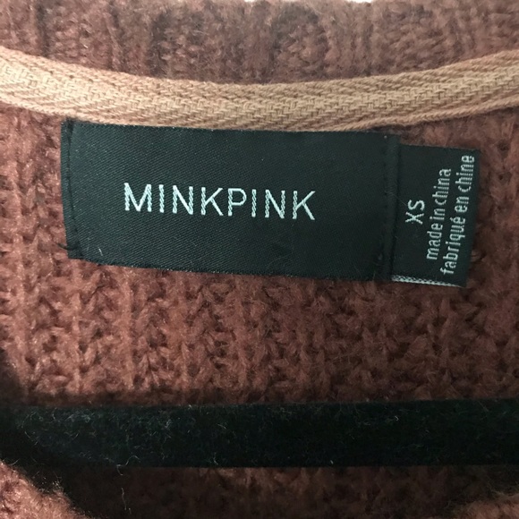 MinkPink One Sided Jumper dress 🏷 - Picture 3 of 11